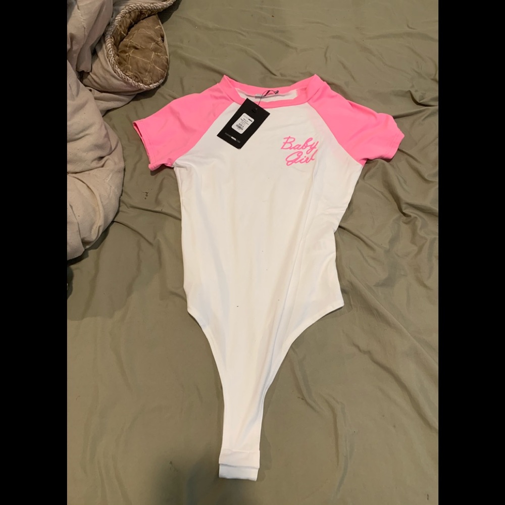 Fashion Nova “Baby Girl” Body Suit